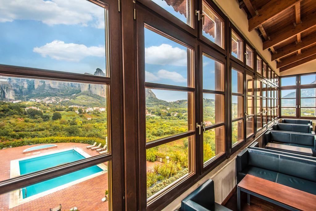 Meteora Hotel At Kastraki Калампака Экстерьер фото